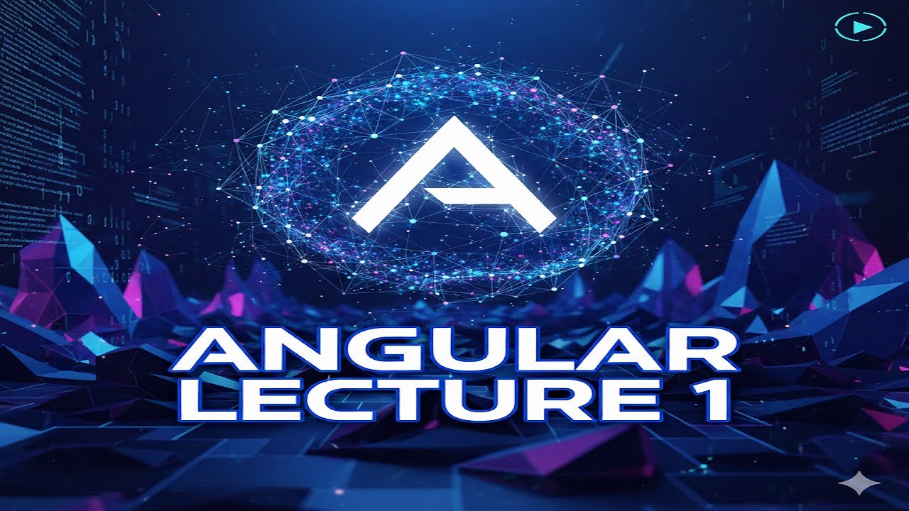 Angular Lecture 1 | Introduction to Angular, SSR & SSG, Installation & First App