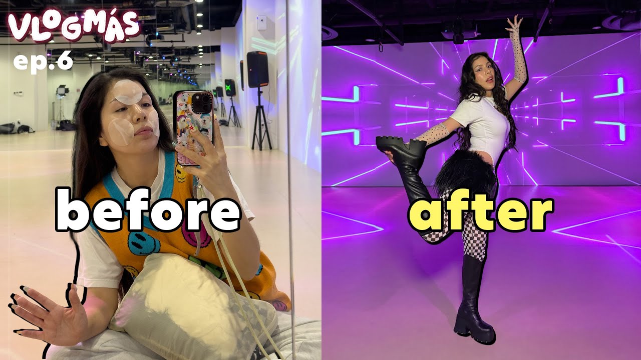 Превратилась в k-pop айдола на один день | Жизнь в Сеуле | Vlogmas, выпуск 6