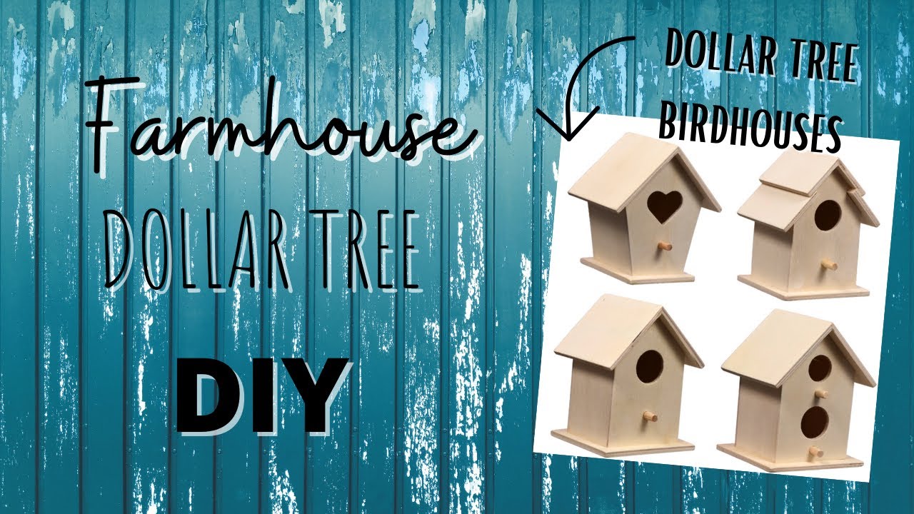 FARMHOUSE WOOD DOLLAR TREE DIY