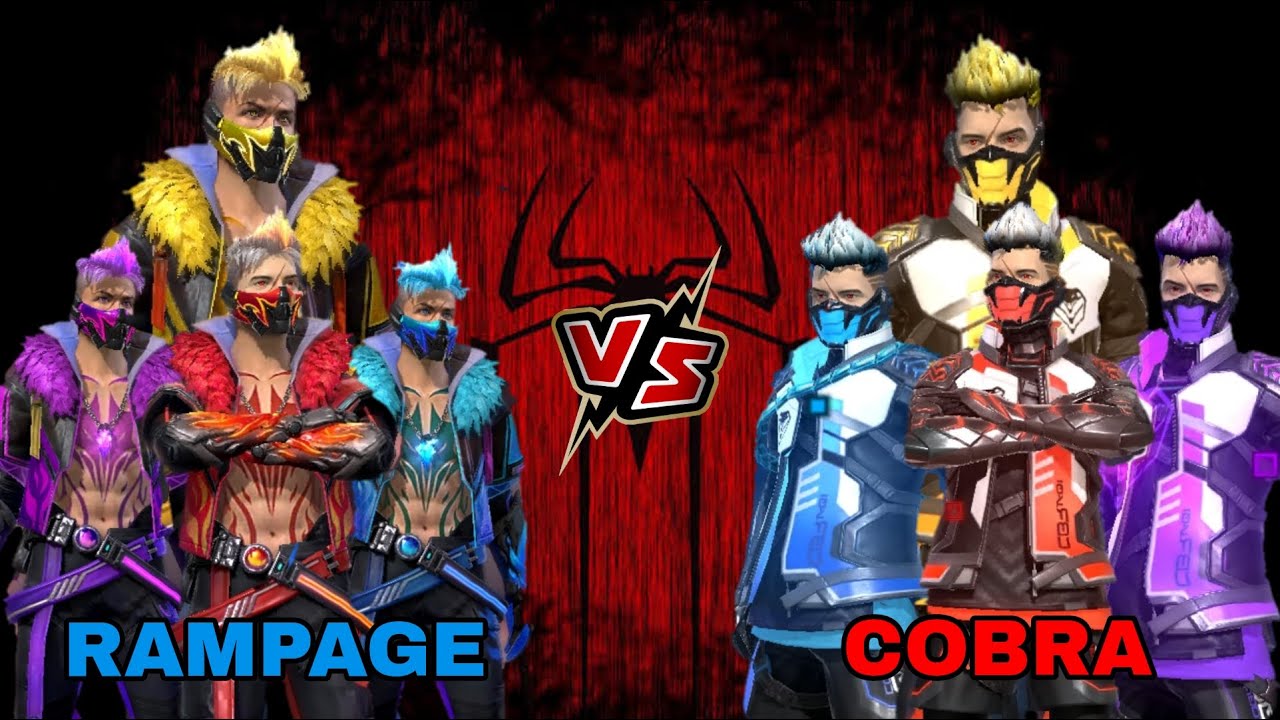 COBRA VS RAMPAGE | FREE FIRE ACTION STORY | HINDI MORAL STORIES | SHOT RANGE