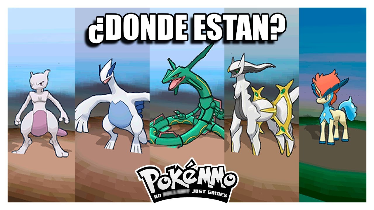 PokeMMO | Cómo Conseguir LEGENDARIOS KOTH (Mewtwo, Lugia, Rayquaza, Arceus, Keldeo)