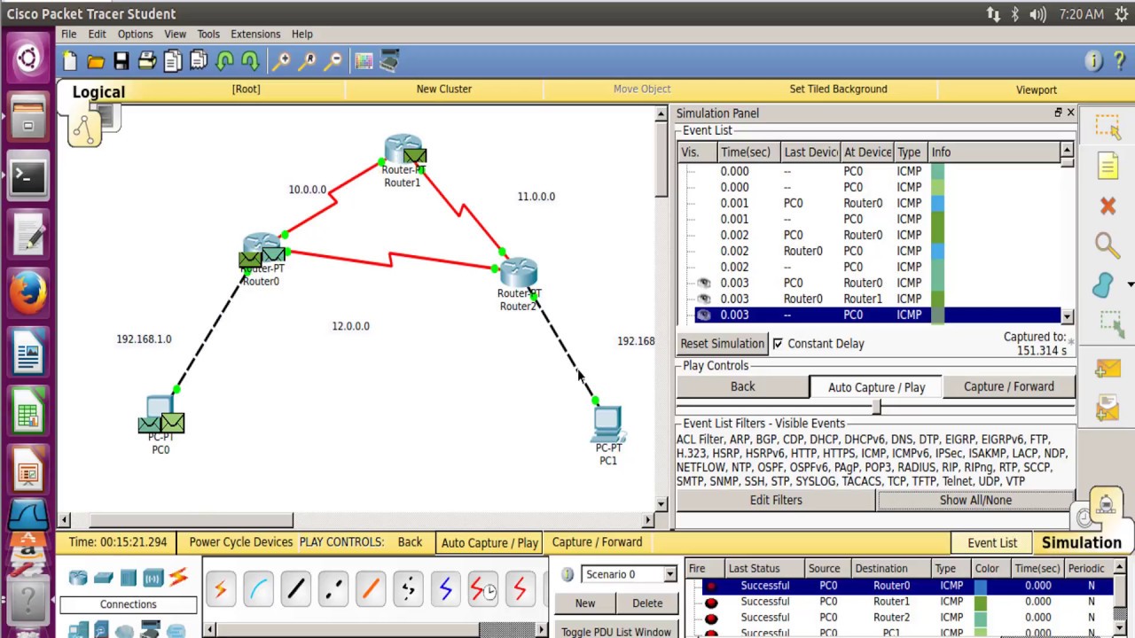 OSPF (Open Shortest Path First) — настройка в Cisco Pack Tracer