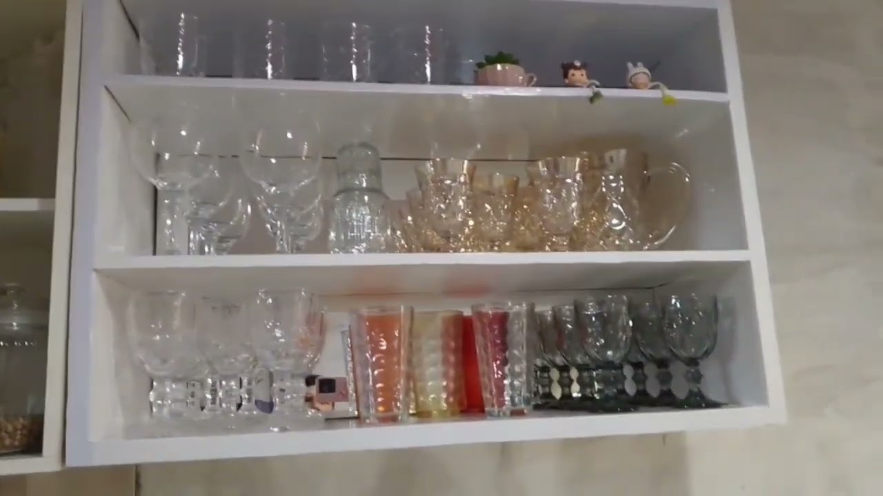 Montei minha cristaleira 🥰