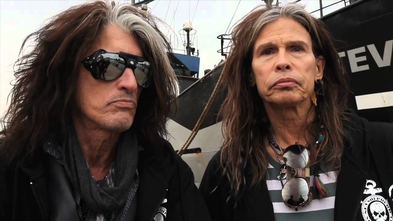 Aerosmith's Joe Perry and Steven Tyler join forces with Sea Shepherd for the oceans