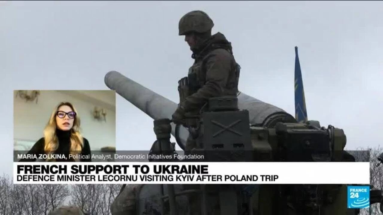 France's defence minister goes to Ukraine : What to expect ? &bull; FRANCE 24 English