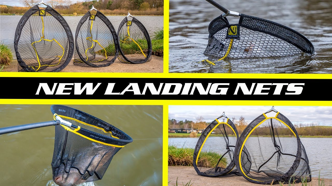 The New DEAD PAN & GLIDA Landing Nets From NuFish!  ⚫🟡