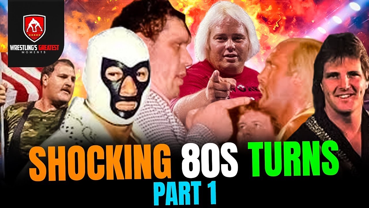 1980s Wrestling Turns that Shocked the World Part 1 #prowrestling #wwf #nwa #heelturn #nwa #awa