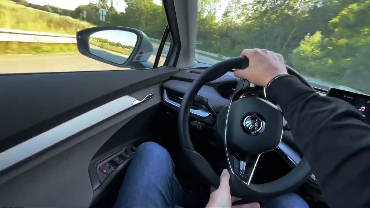 Skoda Enyaq iV 60  [132 kW] | Acceleration | POV Drive #35