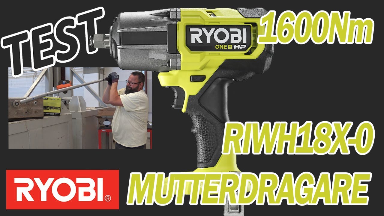 Ryobi mutterdragare RIWH18X-0 One+ HP