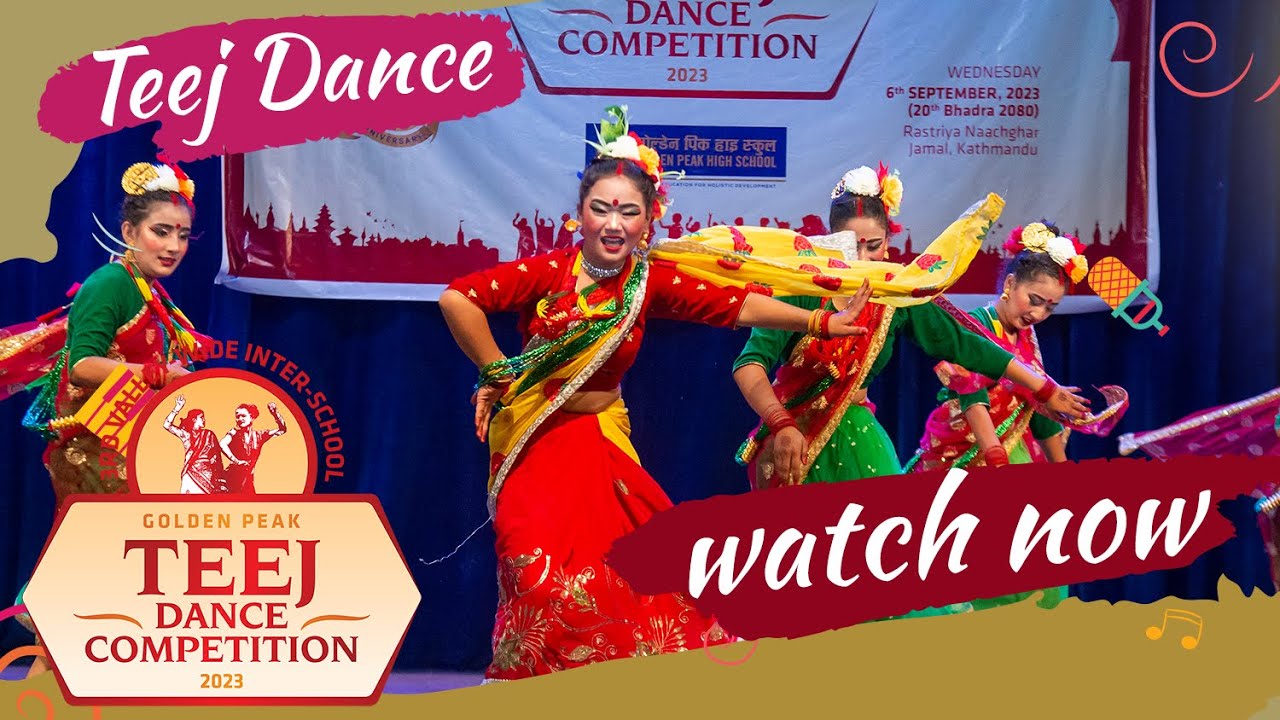 Golden Teej Dance 2080: Golden Flower Secondary School (Code 25) || Teej 2080