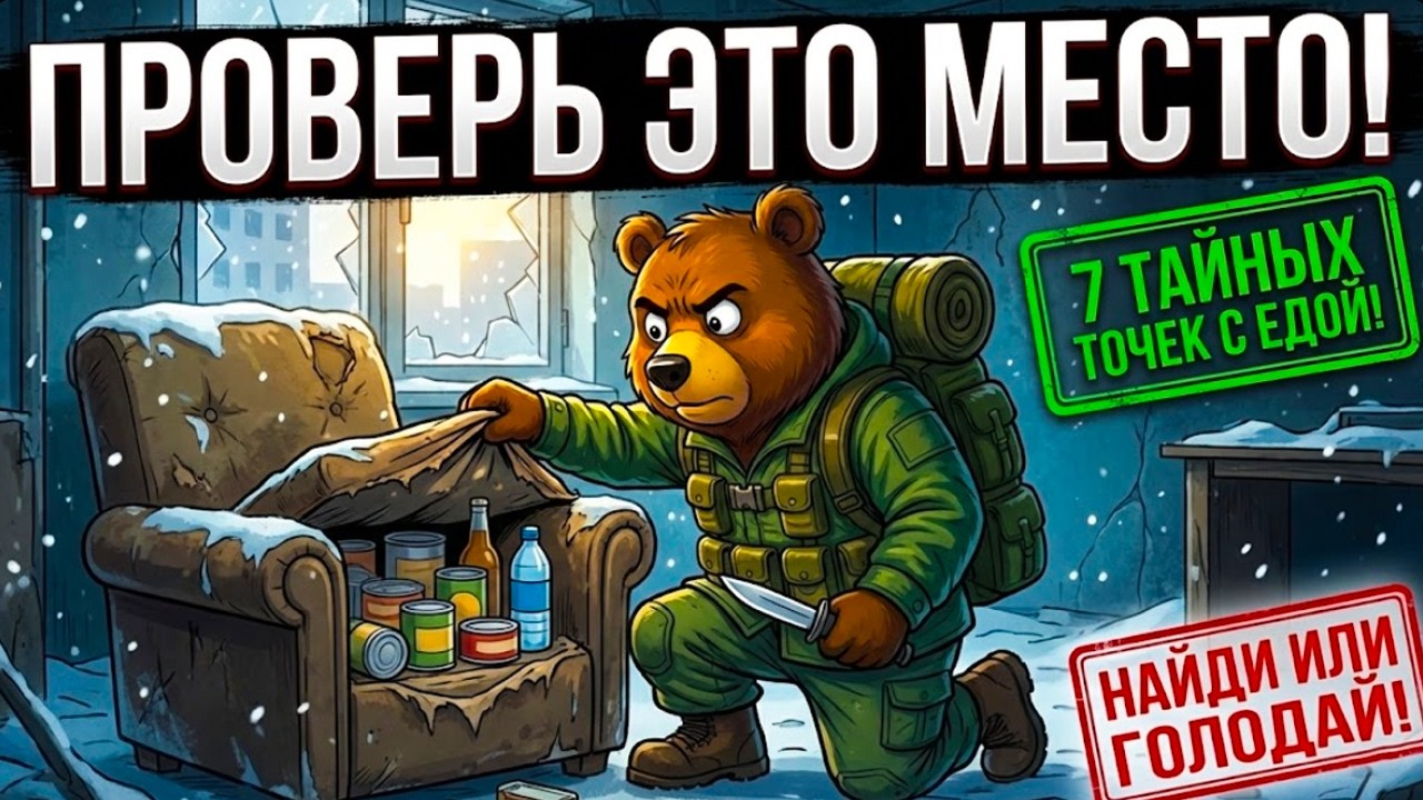7 Законов Выживания: Кто Добудет Еду, А Кто Останется Ни С Чем.