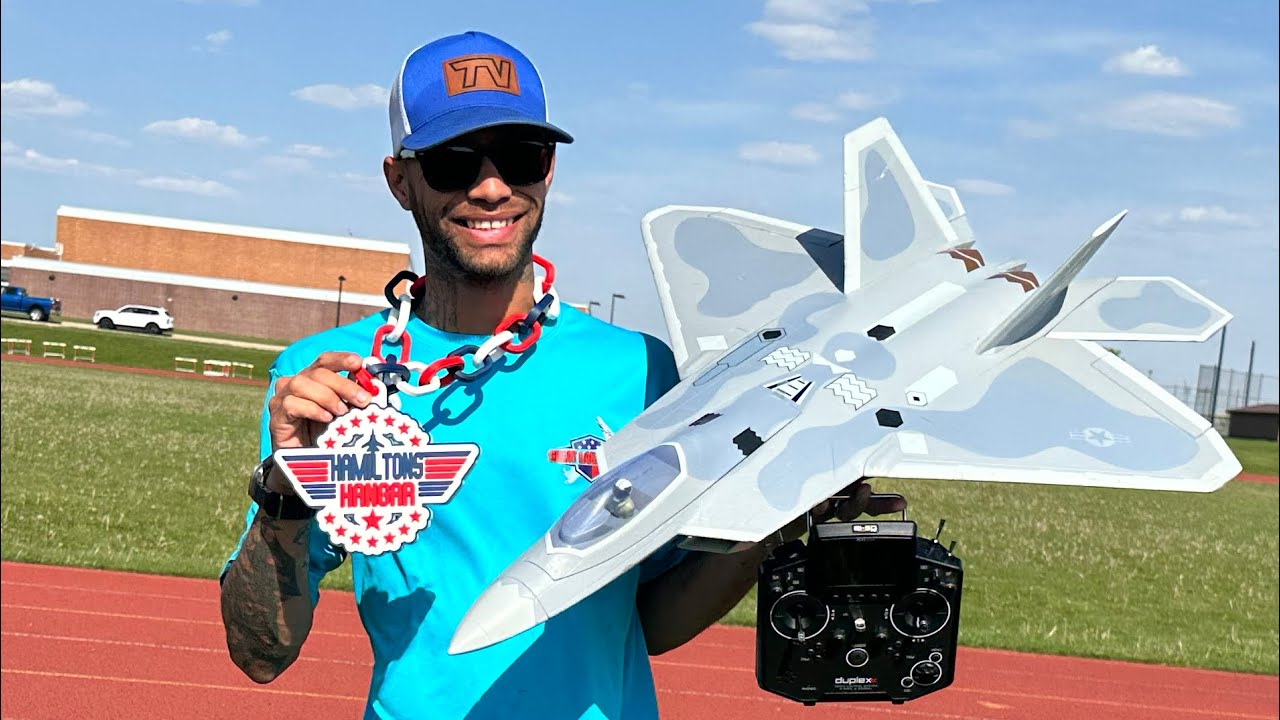X-Fly F-22 Raptor EDF Jet – Smooth, Fast, and Beginner-Friendly!