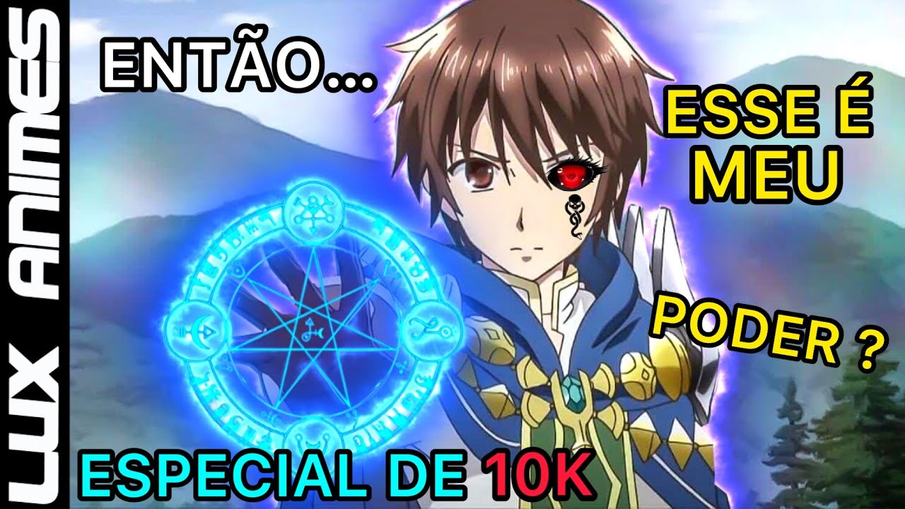 20 Animes ISEKAI DUBLADOS Onde o Protagonista é OVERPOWER 🥵 ( ESPECIAL DE 10k)