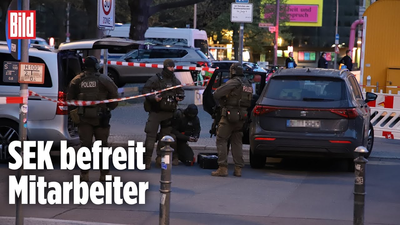 Geiselnahme nach Raubüberfall – Täter tot | Berlin-Schöneberg