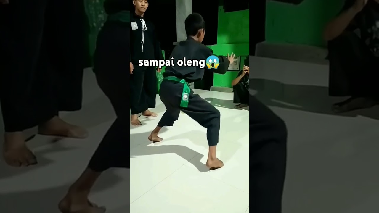 tes keseimbangan kuda kuda siswa hijau sampai oleng#psht #silat #fyp #shorts