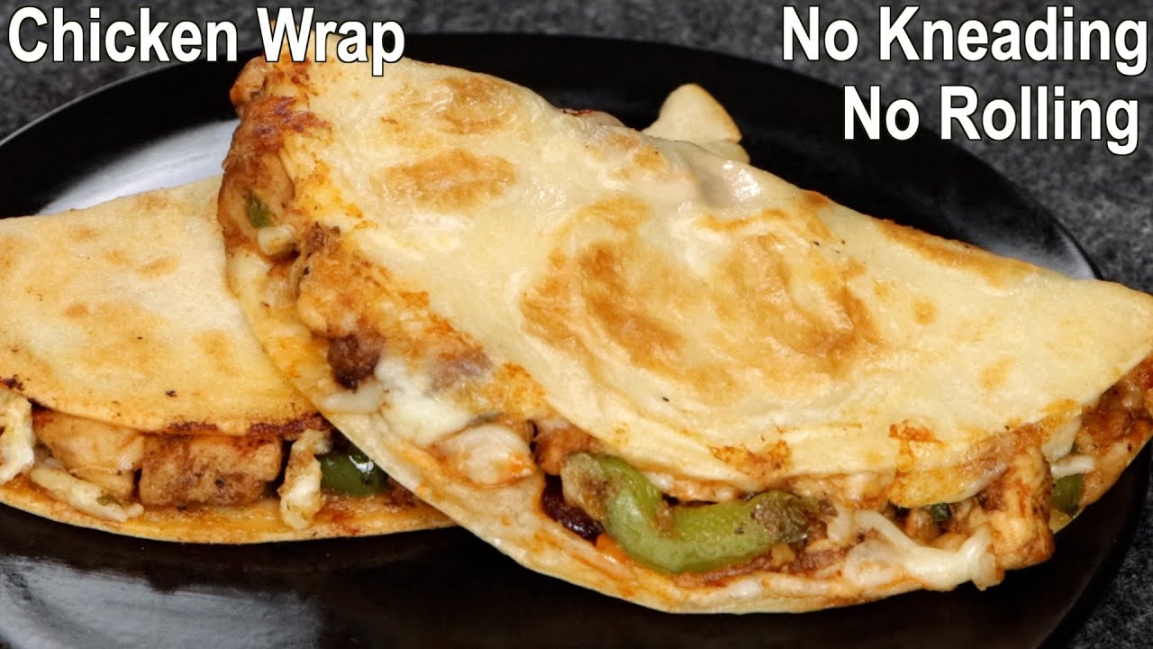 Why didn’t I know this chicken wrap recipe before? It taste better than I thought! Chicken taco