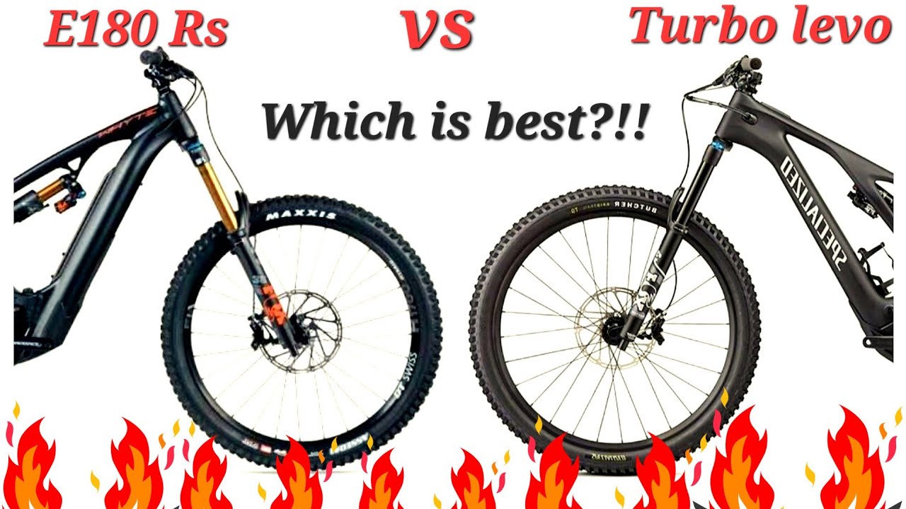 2022 Whyte E180 RS vs 2022 Specialized Turbo Levo! E-bike reviews!