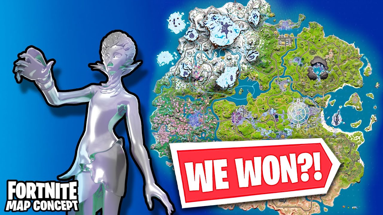 What if the Herald lost the Fracture Event? Fortnite Map Concept