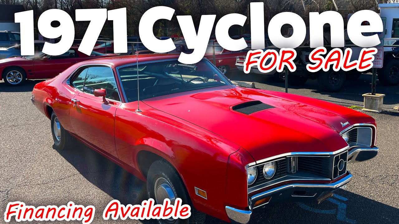 1971 Mercury Cyclone $35,000 Survivor ALL Documents Since New 2 Owner AC, PS, PB Bob Evans Classics