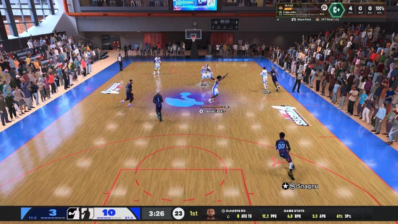 NBA 2K26 inside pg s random rec loss..