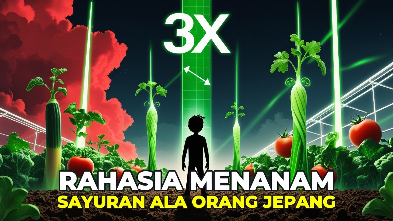 Mengapa Petani Jepang Bisa Menanam Sayuran Hingga 3 Kali Lebih Cepat?