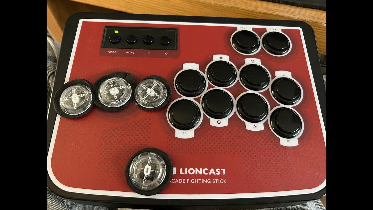 DIY Hitbox from old arcade stick (test with Street Fighter 6)