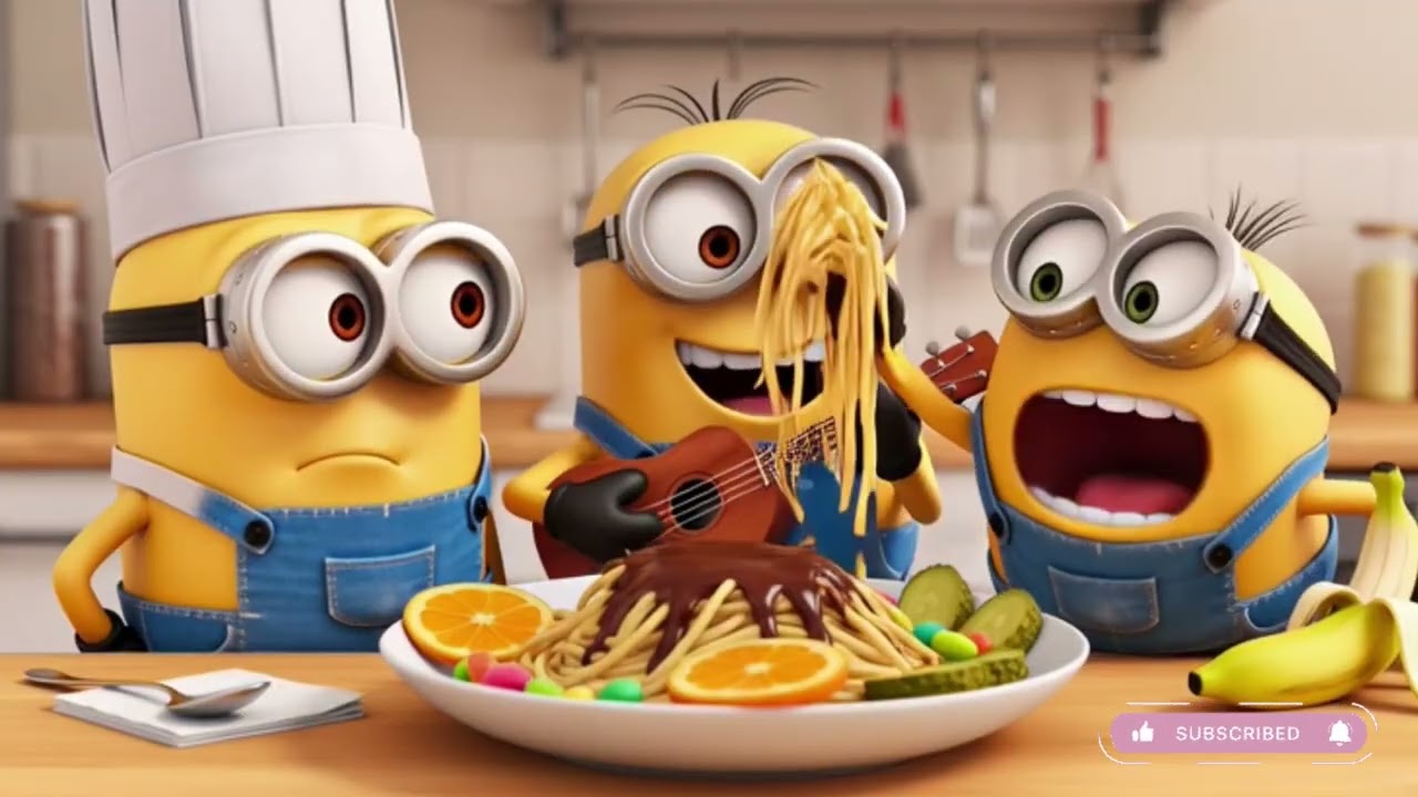 Minions Try to Cook Dinner (Kitchen Explodes!) 🍝💥 | Minion Funny Cartoon | Kids Cartoon World