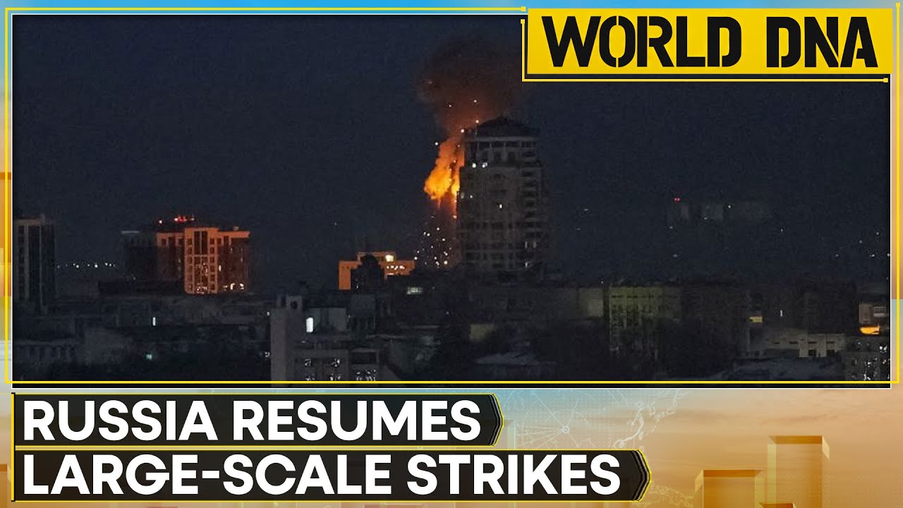 Russia's Mega-Strike: 500+ Projectiles Black Out Ukraine | WION World DNA