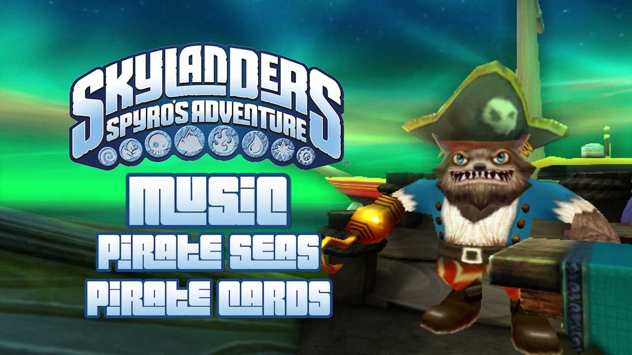 Pirate Seas - Pirate Cards | Skylanders Spyro's Adventure Music