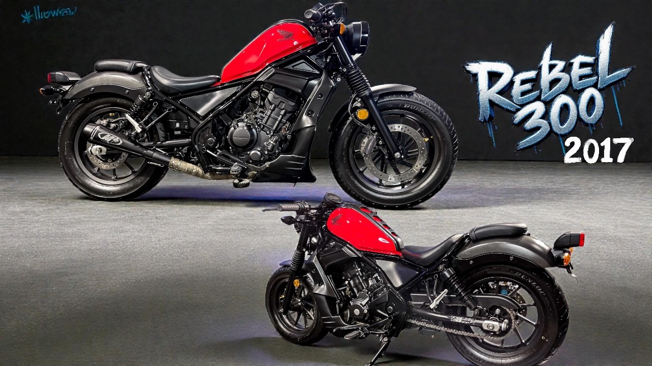Rebel 300 ปี 2017 ของแต่งแน่นๆทั้งคัน