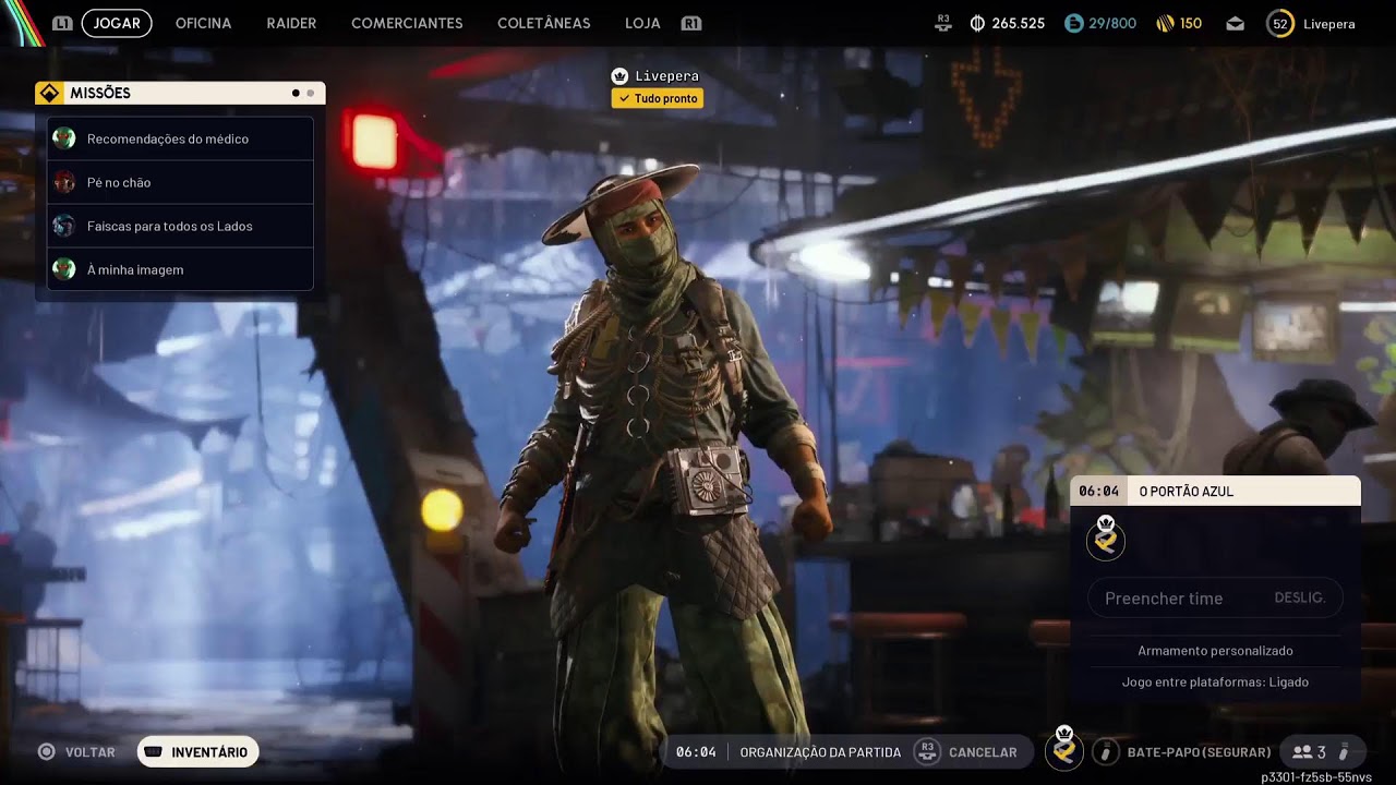 Livepera jogando ARC Raiders 😎😀🤔
