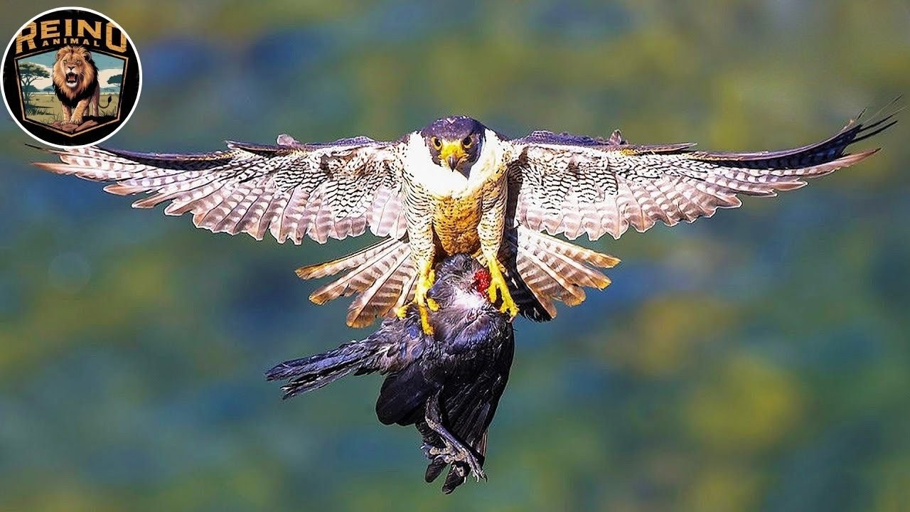 Guerreros del Cielo: La Lucha de Buitres, &Aacute;guilas y Halcones #animalessalvajes | Reino Animal