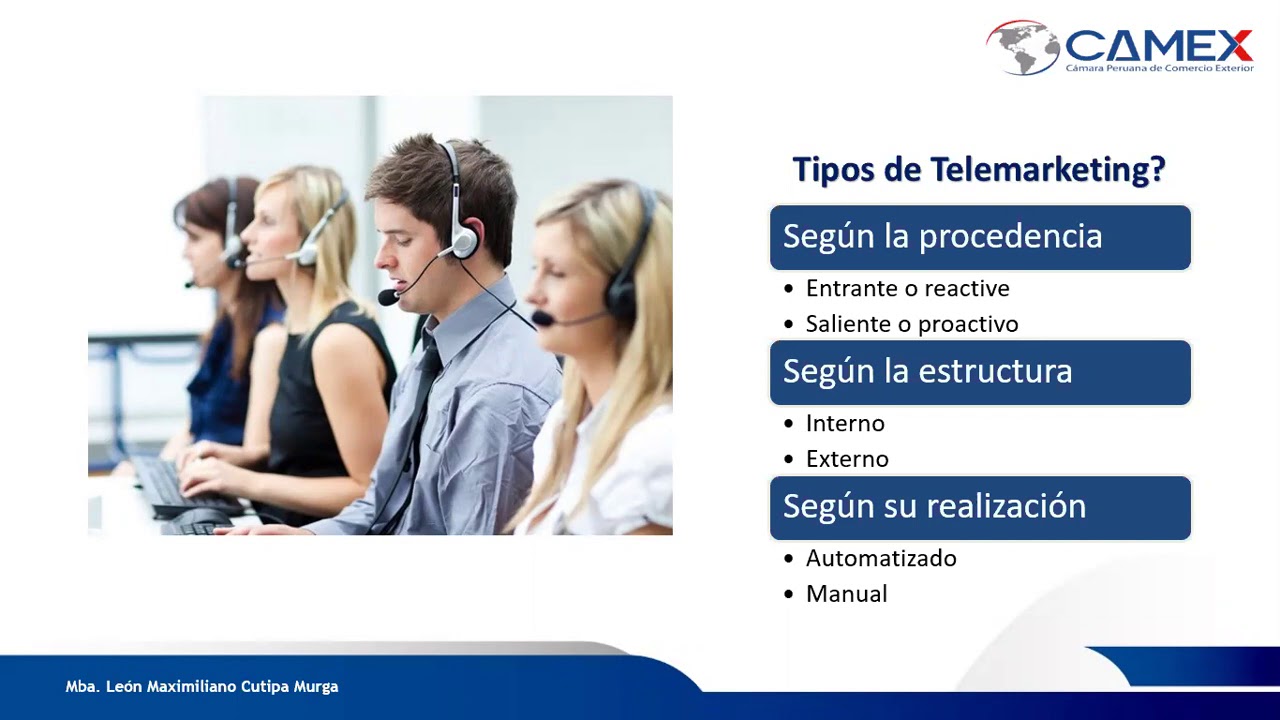 Conferencia de Telemarketing - Mejores Prácticas del Telemarketer Exitosos 23 jul 2020