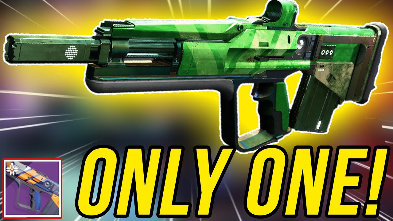 THIS WEAPON IS THE ONLY ONE OF ITS KIND BUT THERE'S A PROBLEM! (You Can Buy It From Collections..)