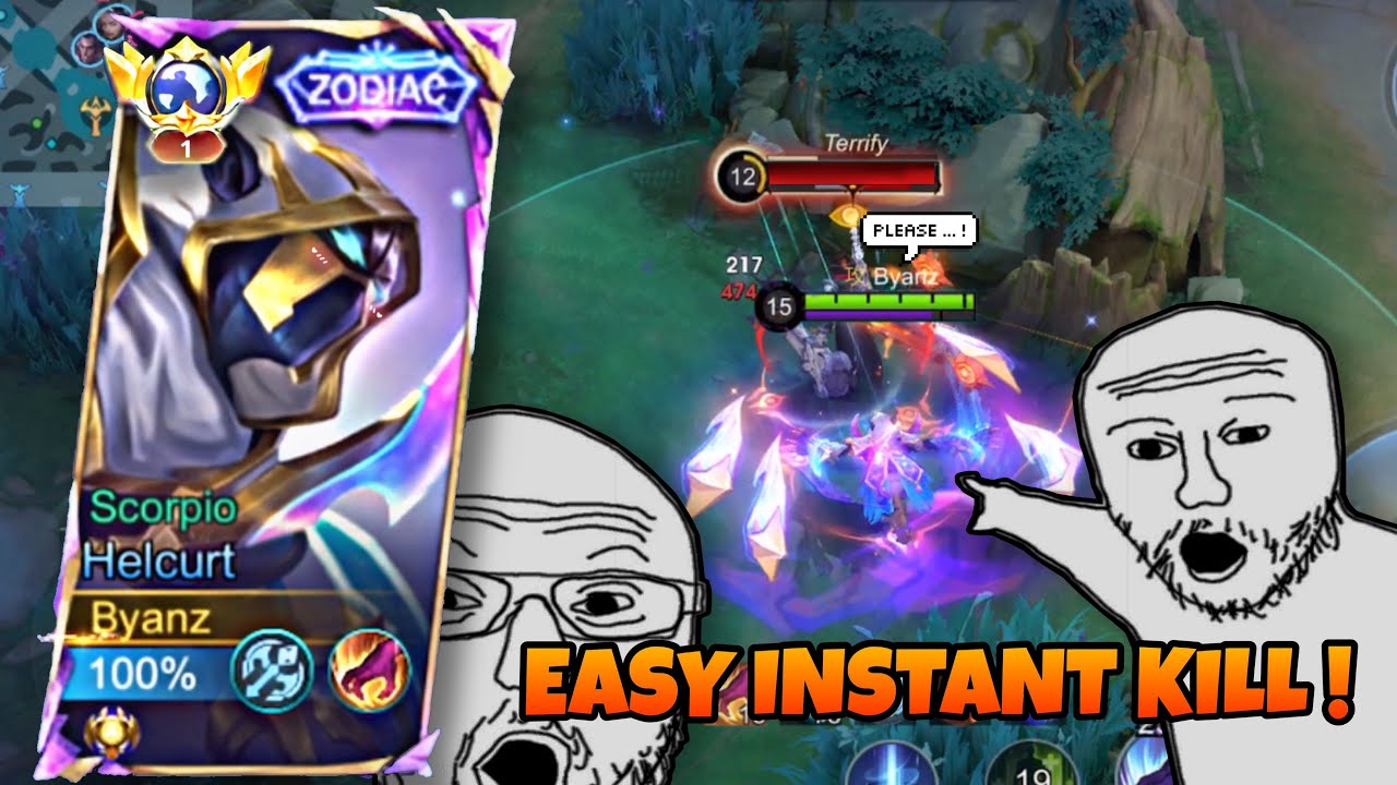 HELCURT JUNGLE BROKEN BUILD 🔥, TOP GLOBAL HELCURT 2025 || MLBB 