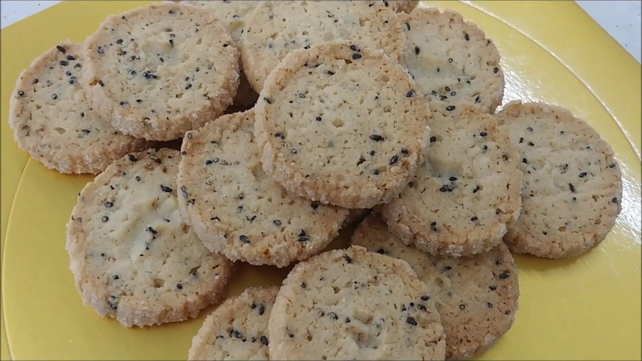 참깨 쿠키  Sesame cookies