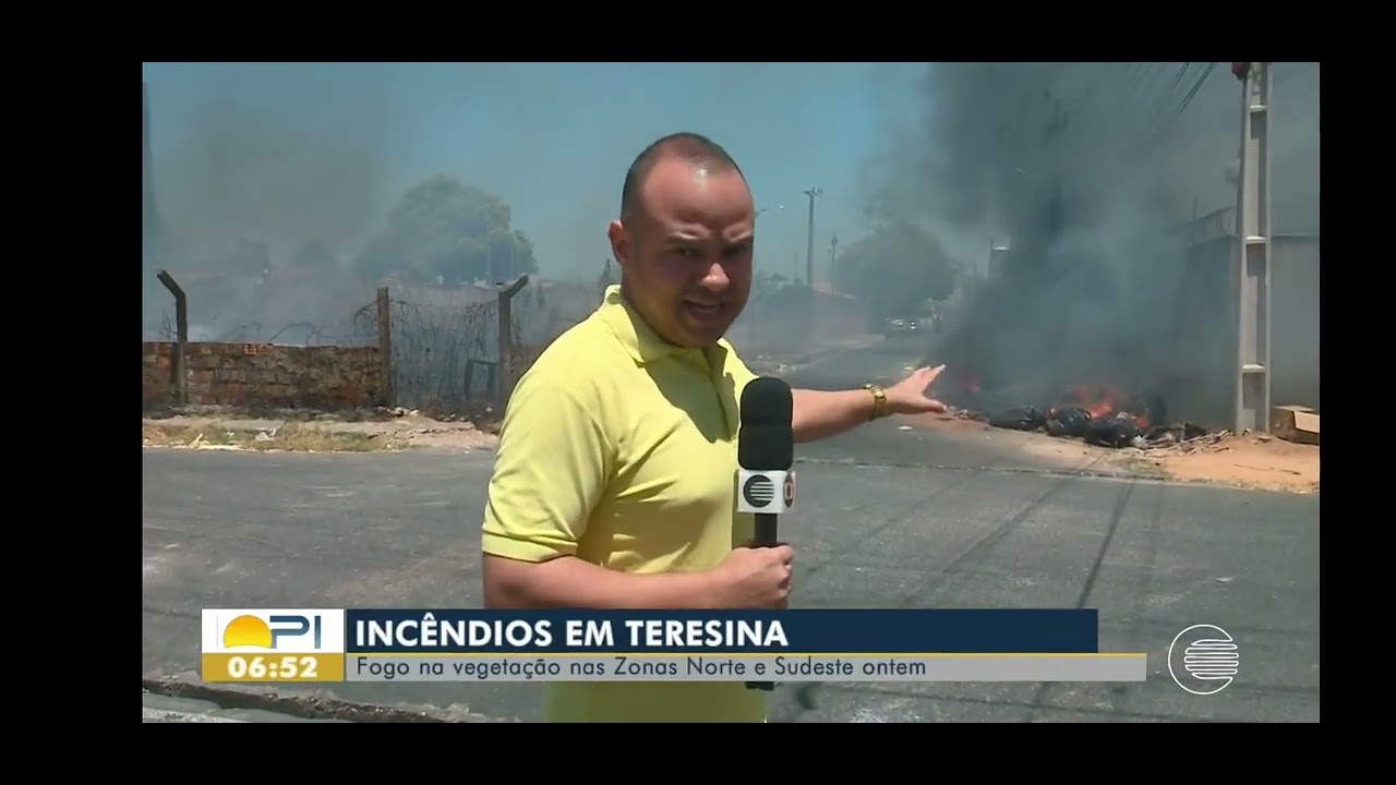 Fogo no Dirceu em Teresina 
