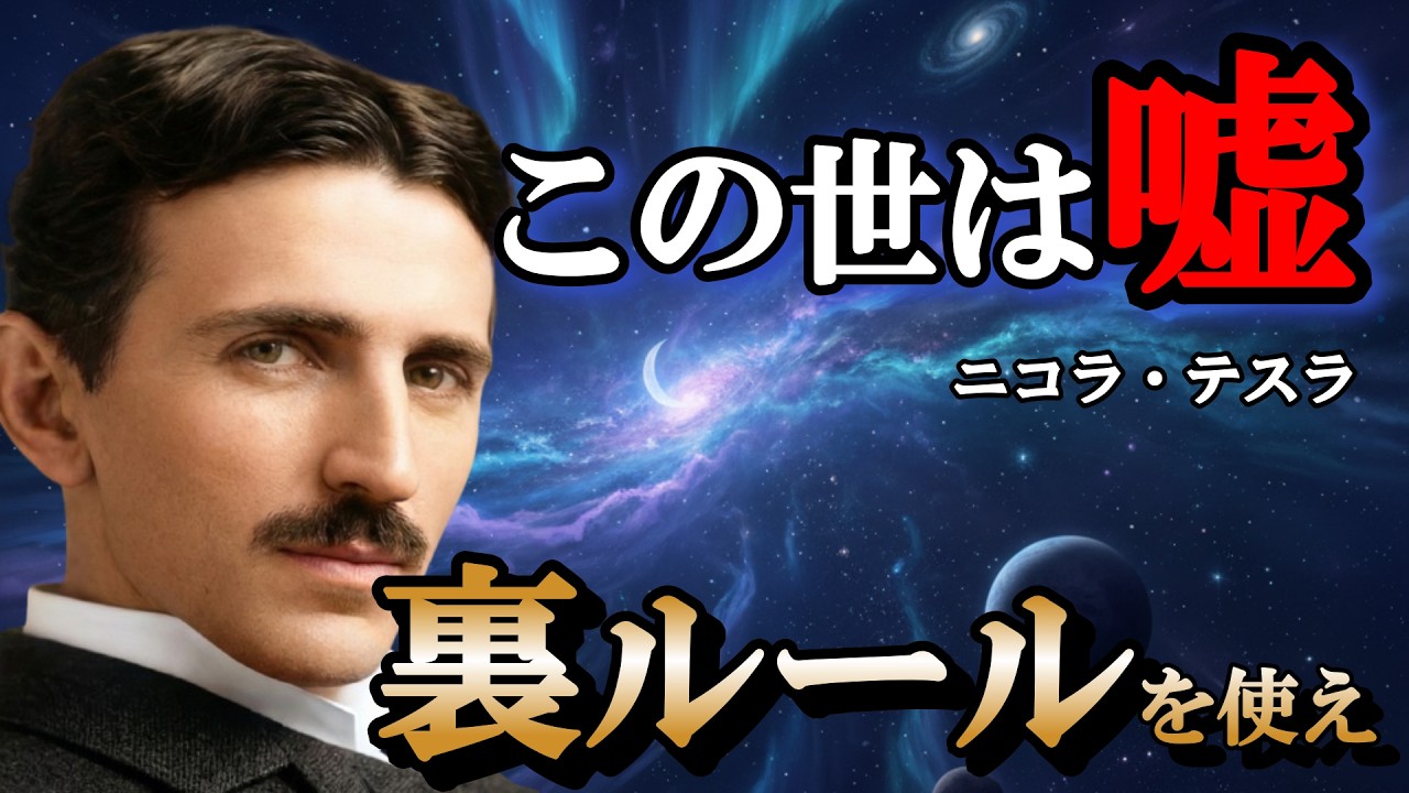もう頑張らなくていい。報われない原因は「裏ルール」を知らなかっただけ｜完全解説｜ニコラ・テスラ