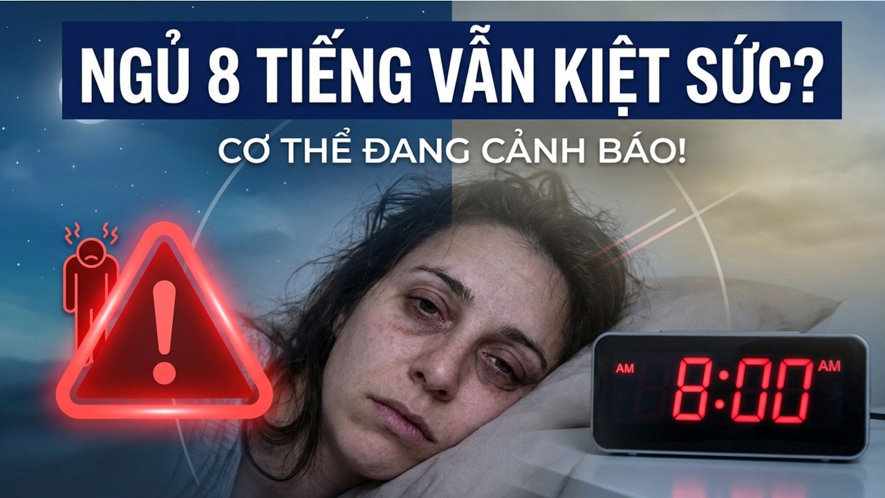 Ngủ 8 Tiếng Vẫn Kiệt Sức 10 Sự Thật Khoa Học Khiế