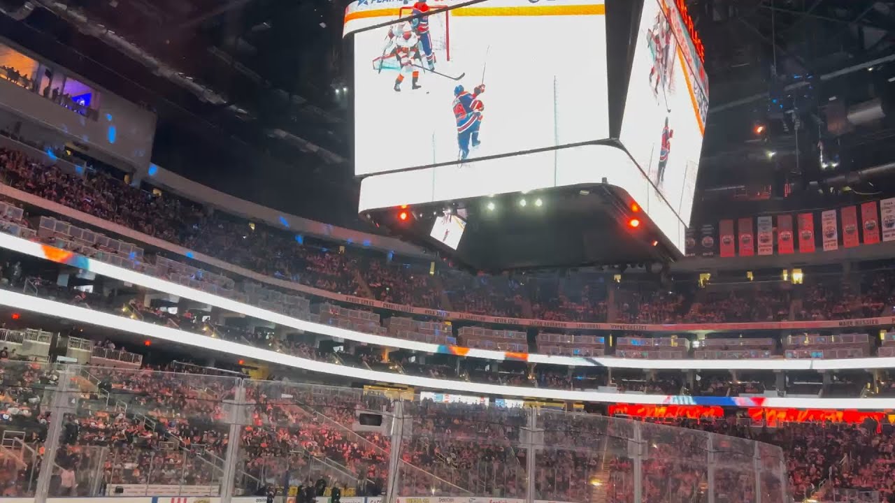 Oilers vs kings opening intro and highlights