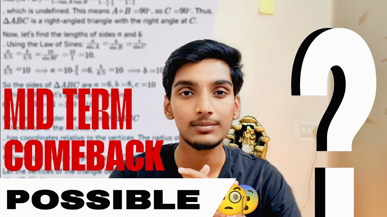 How to Make a Comeback After Failure (Mid Term)