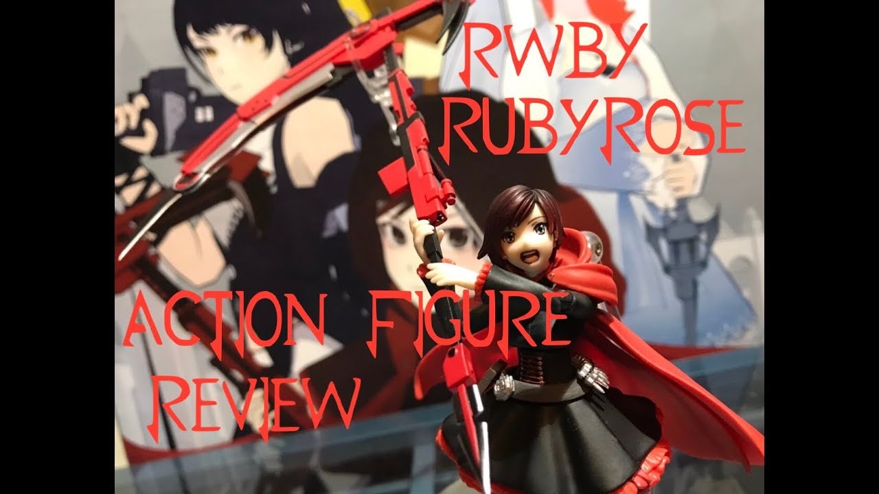 Stop Motion RWBY RUBY ROSE action figure review