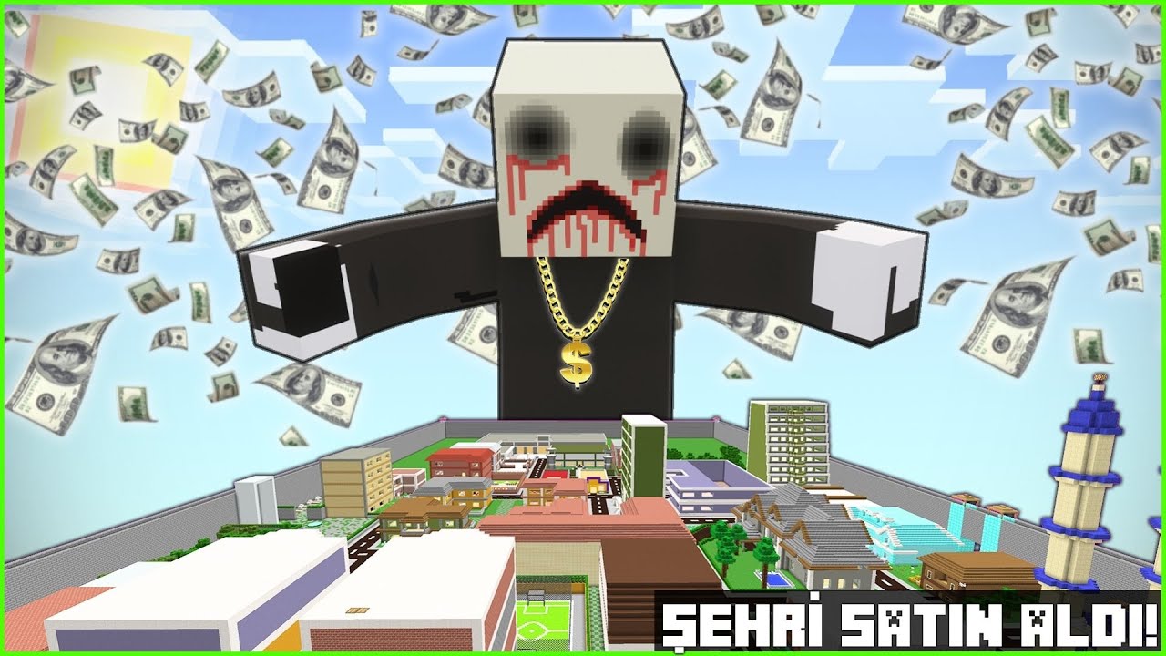 GİZEMLİ MİSAFİR ŞEHRİ SATIN ALDI! 😱 - Minecraft ZENGİN FAKİR HAYATI