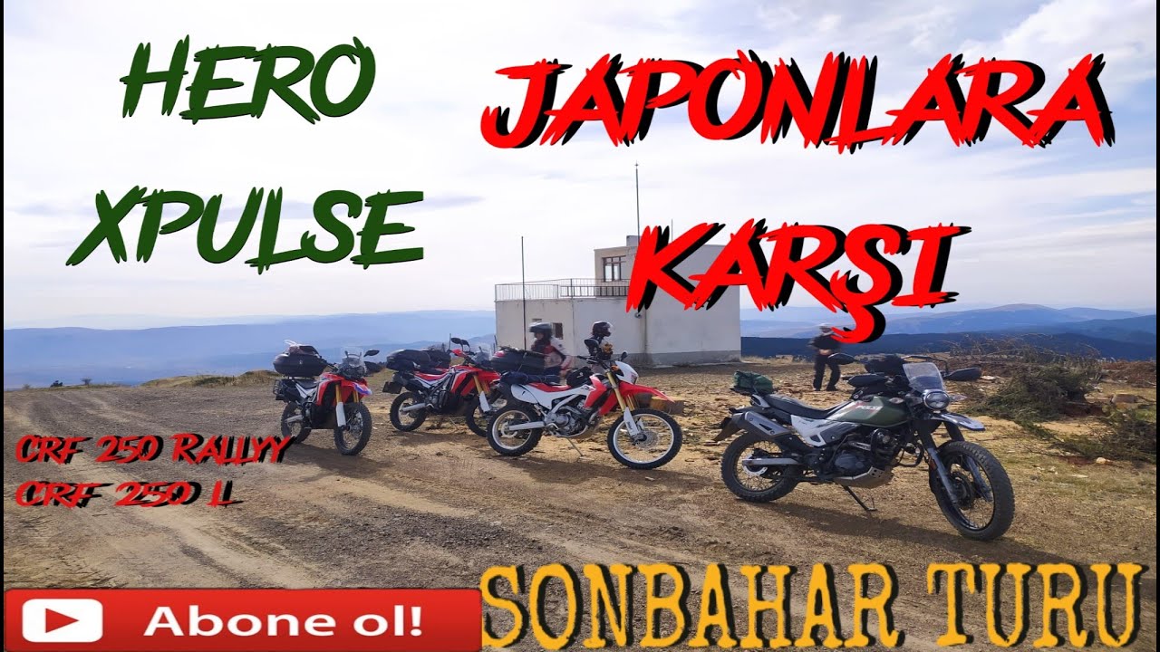 Xpulse 200 Ve Crf 250  Ormanda Sonbahar Turu