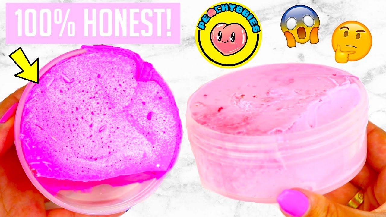 100% HONEST Peachybbies Slime Review! $140 Slime Haul.. I Bought EVERY Slime