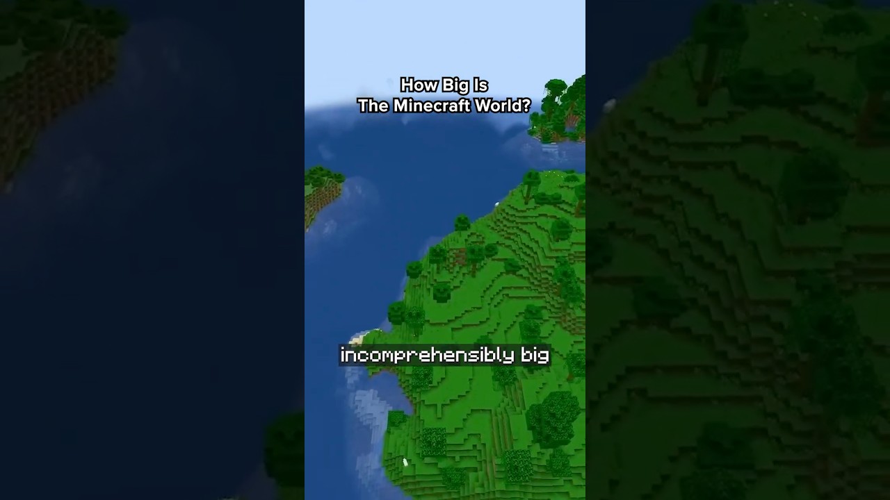 How Big Is The Minecraft World?