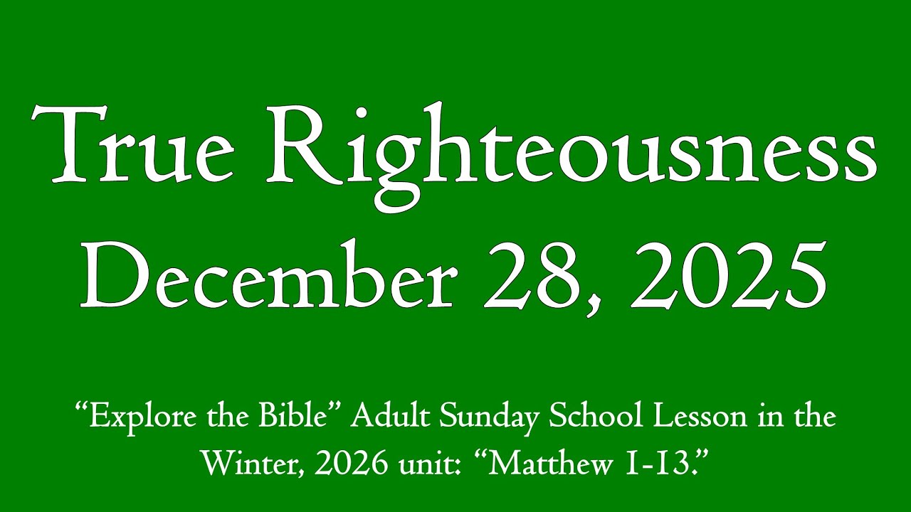 True Righteousness - 