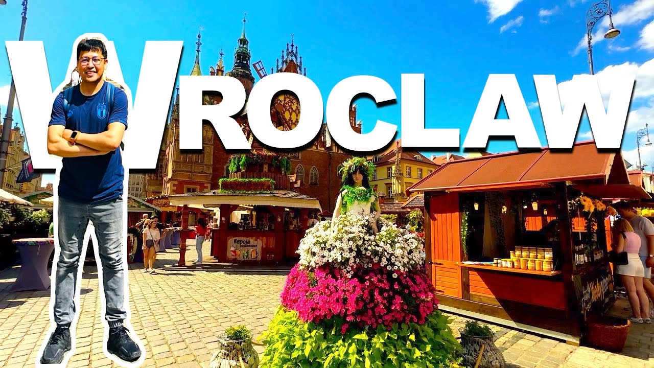 WROCLAW POLAND WALKING TOUR | TOP TOURIST LOCATION IN WROCLAW | CATHEDRAL ISLAND (OSTROW TUMSKI)