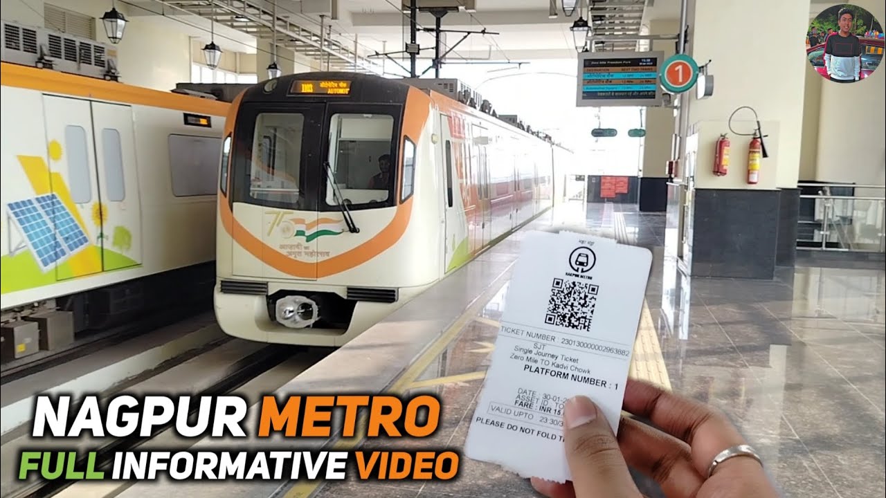 Nagpur Metro Full Information Vlog 🚇 , नागपुर मेट्रो की पूरी जानकारी व्लॉग , Orange City Vlogger 🍊