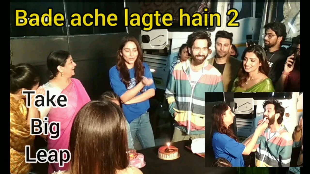 Bade Ache Lagte Hain - 2 Take Big leap || Cake cutting ||